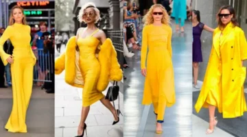 Сочетание теплых и холодных оттенков в одном образе