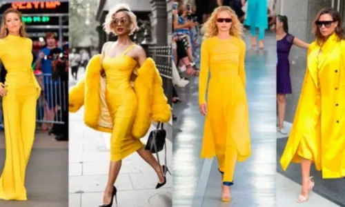 Сочетание теплых и холодных оттенков в одном образе