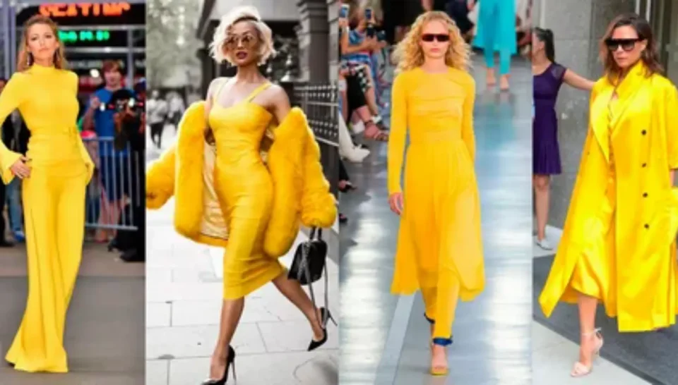 Сочетание теплых и холодных оттенков в одном образе